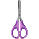 Tesoura Escolar Para Canhoto 13cm Com Cabo Emborrachado (display Com 12 Unidades Sortidas)
