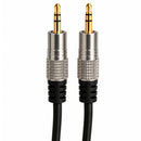Cabo P2 X P2 Stereo Gold Metal 3,0m Storm