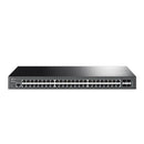 Switch Gerenciavel 48 Portas Gigabit L2+ E 4 Slots 10ge Sfp+ Jetstream Tl-sg3452x Smb