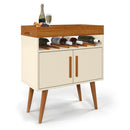 Aparador Adega Denver Off White Caramelo