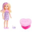Boneca Barbie Reveal Party Unboxed Chelsea Série 2 Com Surpresas