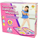 Tapete Musical Desafio Dancing Com Luzes Led E 7 Níveis De Dificuldade