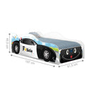Cama Carro Polícia Baby Kids Solteiro