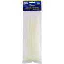 Abraçadeira De Nylon Branca 2,5 X 200 Mm Pacote Com 100