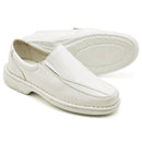 Sapato Conforto Couro Masculino Branco - RT2001MSTBCO