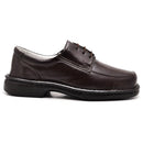Sapato Conforto Couro Masculino Marrom - RT2002MSTCFE