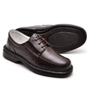 Sapato Conforto Couro Masculino Marrom - RT2002MSTCFE