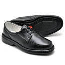Sapato Conforto Couro Masculino Preto - RT2002MSTPTO