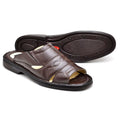 Chinelo Masculino Conforto Couro Marrom - RT2600FLYCFE