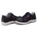 Sapatênis Casual Conforto Couro Azul - RT3000MSTAZU