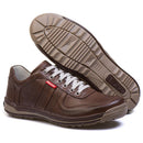Sapatênis Casual Conforto Couro Marrom - RT3002FLOCFE