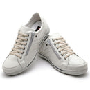 Sapatênis Casual Conforto Couro Off White - RT3009FLOGEL
