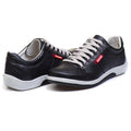 Sapatênis Casual Conforto Couro Preto - RT3016NBKPTO