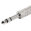 Conector P10 Macho Linha Stereo Niquel Com Mola Storm 50 Unidades
