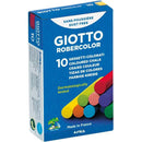 Giz Escolar Plastificado Giotto Colorido Com 10