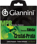 Corda Violão Giannini  Genws Cristal/ Prata Sem Bolinha