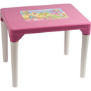 Mesinha E Cadeira Princesas - Mesa Com Cadeira Rosa