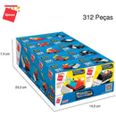 Brinquedo Para Montar Set Bombeiro E Polícia 3 Em 1 Sortido (display Com 10)