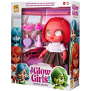 Boneca Glow Girls Vermelha Ruby Bee Toys