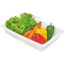 Bandeja Plástica Alimentos Branca M 44cm