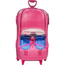 Mochila Infantil Com Rodinha Barbie Conversivel