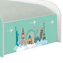 Cama Mobili Infantil Mundo Viagens