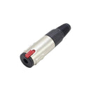 Plug Adaptador Jack J10 Stereo/mono Metal Profissional J01n-1 C/10 Importado