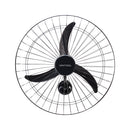 VENTILADOR DE PAREDE VENTISOL OSCILANTE NEW 60 CM METAL PRETA 1200RPM 220V