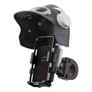 Suporte De Celular Guidão Para Moto Mini Capacete Cor:preto