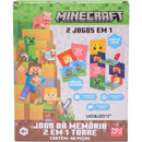 Jogo Da Memória Minecraft 2x1 Torre 40 Pecas