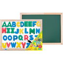 Lousa Infantil 3x1 Abc 5cm 40x30cm Magnética Verde