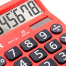 Calculadora Mesa Visor 8 Dig. Vermelha Mv-4131 Elgin