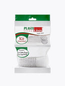 Copos Kit Gourmet (copo 25ml + Collher 80mm) C/ 60 Unidades
