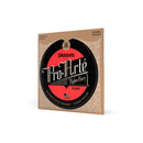 Cordas Para Violão Nylon D Addario Pro-arté Nylon Core Ej45 Prata/transparente