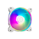 Fan Para Gabinete Cooler Master Masterfan Mf120 Halo 2 Argb 120mm  Branco  |  Mfl-b2dw-21np2-r2