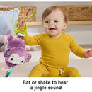 Fisher-price Newborn Toys Macaquinho Musical Para Carrinho Com Sons E Texturas