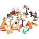 Miniatura Colecionável Acampamento Apache/cowboys