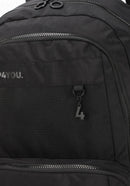 Mochila De Costas Escolar Divisão Para Laptop Preto Up4you