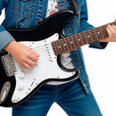 Guitarra Elétrica Infantil Kids Profissional Teg 30 Preto Thomaz