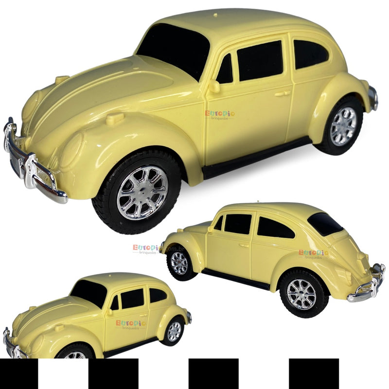 Carrinho De Brinquedo Fusca Beetle 1970 Carro Antigo Classic