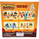 Miniatura Colecionavel Forte Apache Indios 24pc 2cav