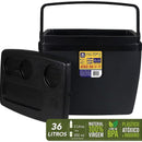Caixa Térmica 36l Com Alça Preta