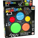 Jogo Da Memória Memory Game 4 Em 1 Com Luz E Som