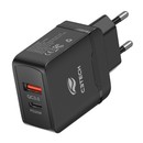 Carregador Universal C3tech Uc-p200bk Ac/usb Pd 20w Bivolt