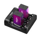 Carregador De Pilhas Usb Com 2x Aa1500mah