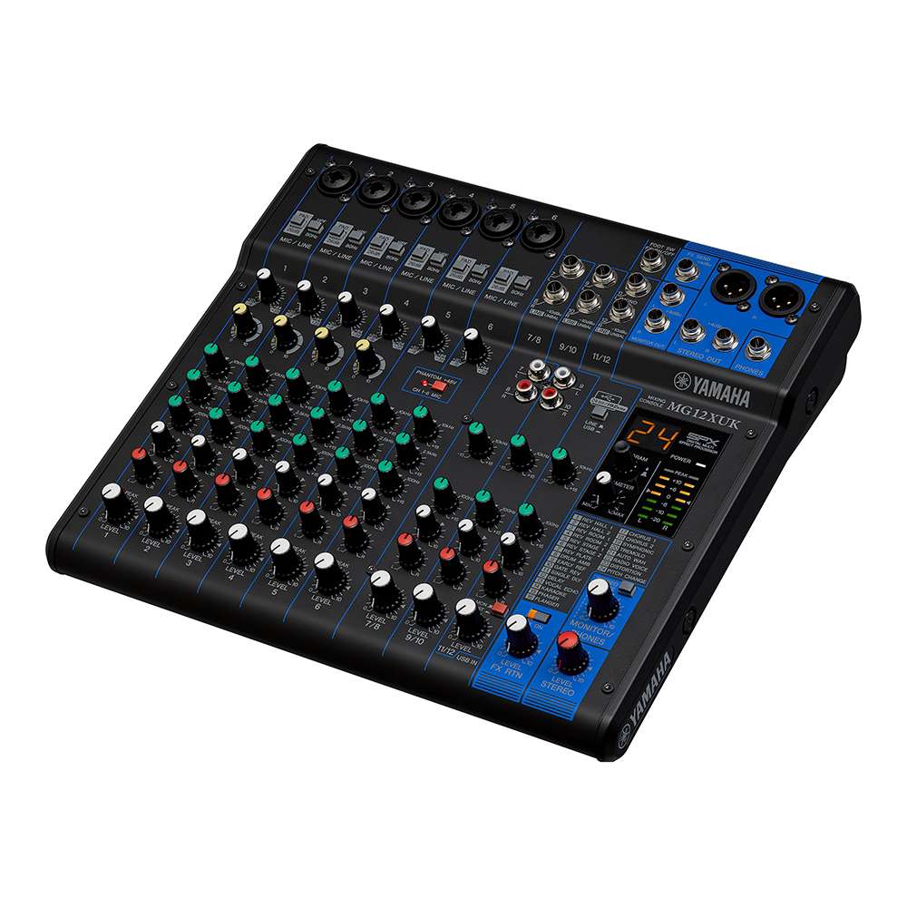 Mesa De Som Analógica Mg 12xuk Yamaha