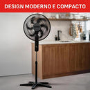 Ventilador de Coluna Arno Essential 40cm 6 Pás 140W VE2C 110V