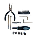 Conjunto Kit Ferramentas Alicate Chave De Fenda Utilidades