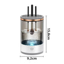 Lavador Pincel Limpador Automático Maquiagem Usb Cor:branco