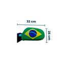 Capa Retrovisor Bandeira Eventos Esportivos Automotivo